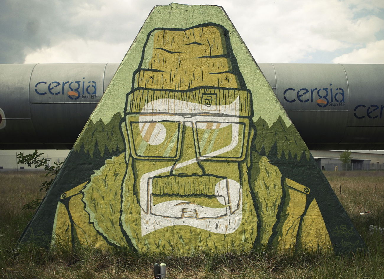 Graffiti Wall in Toruń - Photo by zero7 - zero7, nerds, toruń (2016)