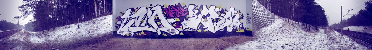 Graffiti Wall in Toru - Photo by zero7 - zero7, nerds