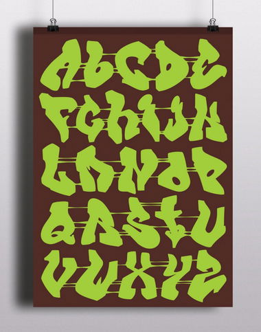 Graffiti Sketch in Toru - Photo by zero7 - zero7, nerds (2010)