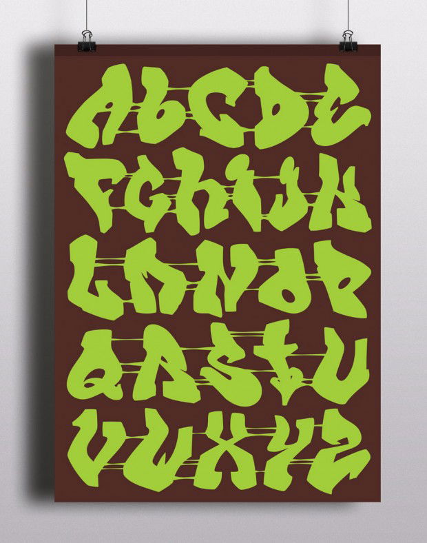 Graffiti Sketch in Toru - Photo by zero7 - zero7, nerds (2010)