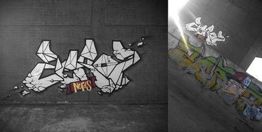 Graffiti Wall - Photo by zero7 - zero7, nerds, ams