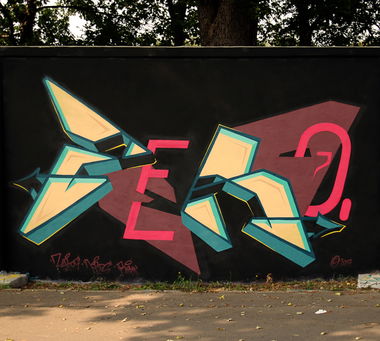 Graffiti Wall - Photo by zero7 - wwa, nerds, zero7 (2017)