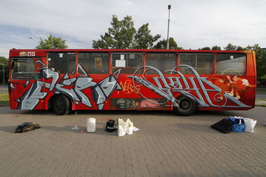 Graffiti Wall - Photo by zero7 - Zero7, Nerds, AMS (2015)