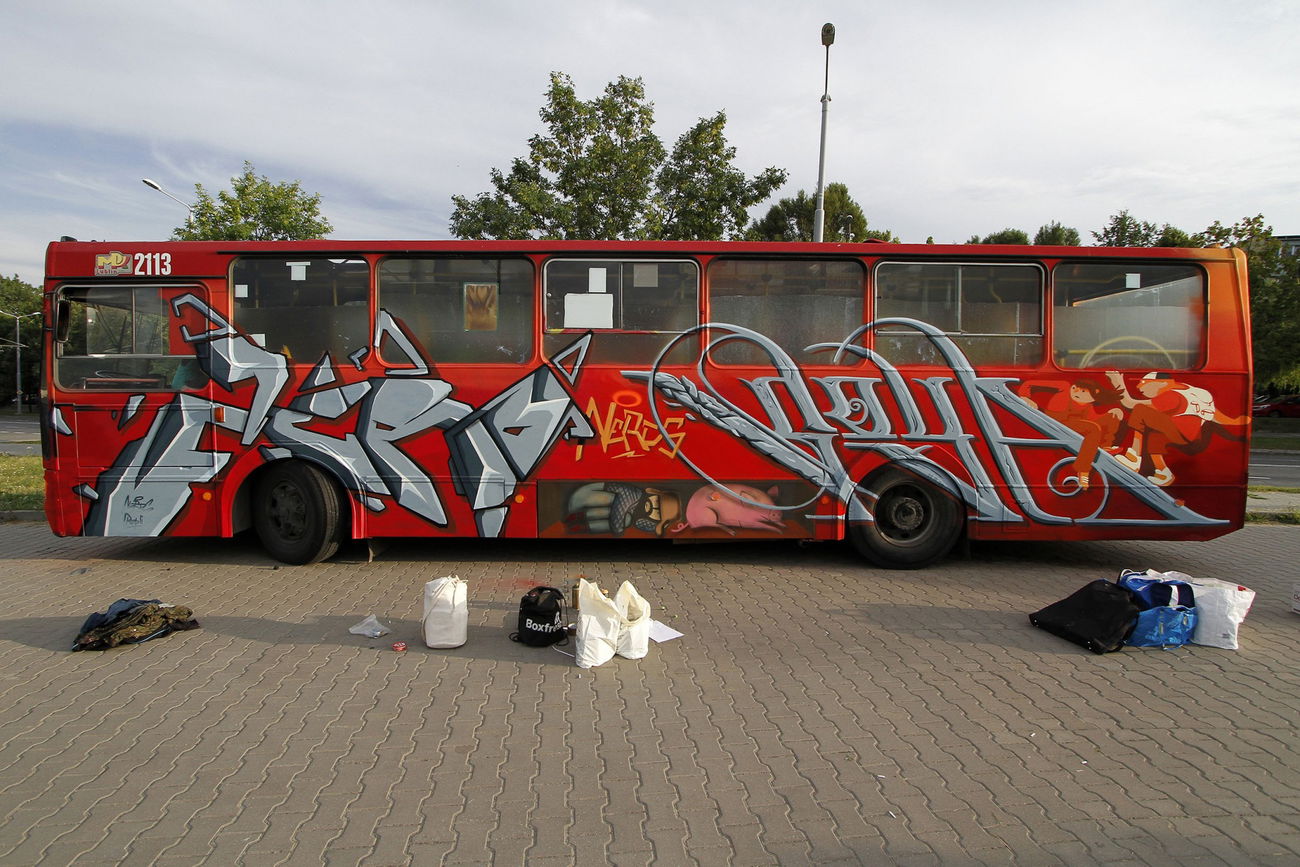 Graffiti Wall - Photo by zero7 - Zero7, Nerds, AMS (2015)