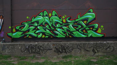 Graffiti Wall in Bremen - Photo by zest83 - zest, zest83, sector (2010)