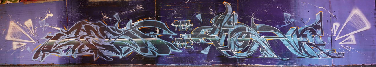 Graffiti Wall in Brunswick - Photo by zest83 - zest, zest83, sector (2012)