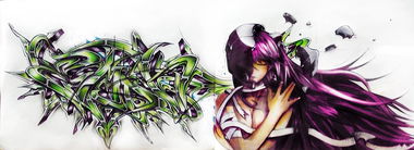 Graffiti Sketch in Emden - Photo by zest83 - emok, zest, sector (2013)