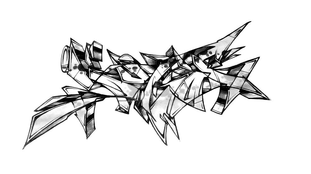 Graffiti Sketch in Bremen - Photo by zest83 - Zest, 3st, obk (2017)