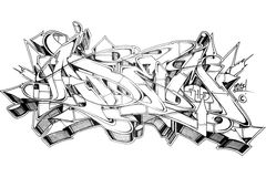 Graffiti Sketch - Photo by zest83 - Odem, 3st, obk (2017)