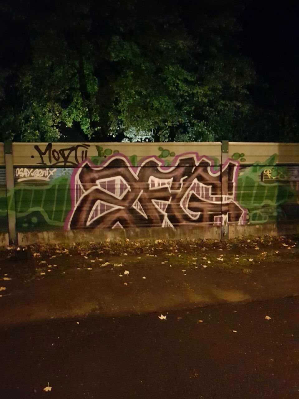 Graffiti Wall - Photo by zfg - osay, senix, pulvr