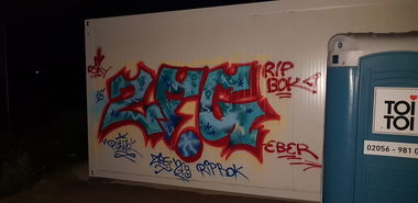 Graffiti Wall - Photo by zfg - zfg, geber, osay