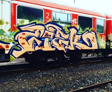 Graffiti Wall - Photo by ziek - ziek, fmc, cks12 (2016)