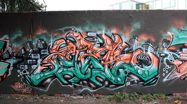 Graffiti Wall - Photo by ziek