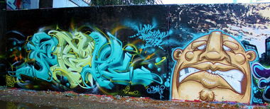 Graffiti Wall - Photo by ziek - ziek (2012)