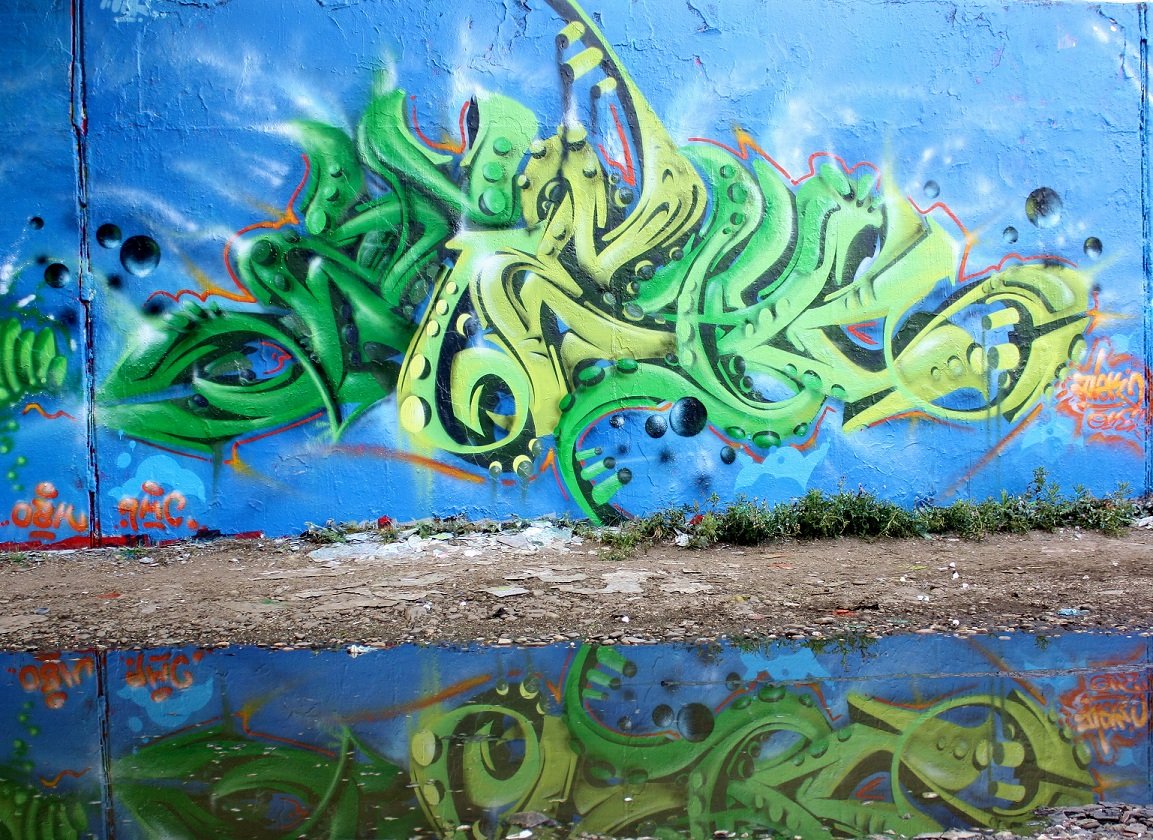 Graffiti Wall in Köln - Photo by ziek - ziek (2012)