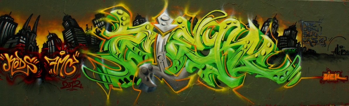 Graffiti Wall in Köln - Photo by ziek - ziek (2012)
