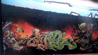 Graffiti Wall - Photo by ziek - ziek