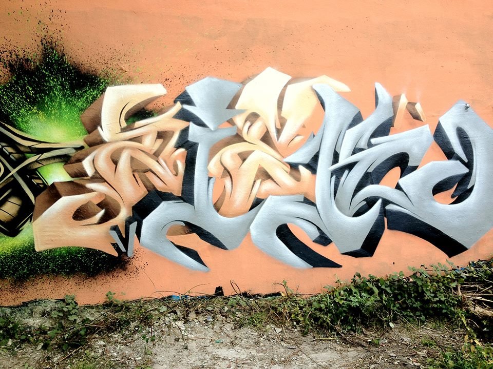 Graffiti Wall - Photo by ziek - ziek