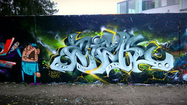 Graffiti Wall - Photo by ziek - ziek