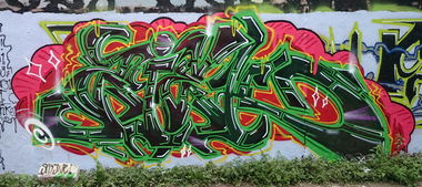 Graffiti Wall - Photo by ziek - ziek (2014)
