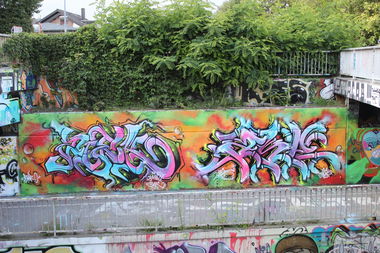 Graffiti Wall - Photo by ziek - abe, ziek (2014)
