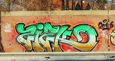 Graffiti Wall - Photo by ziek - ziek (2016)