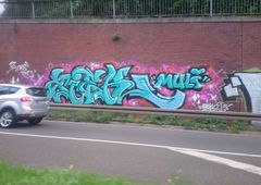 Graffiti Bombing - Photo by ziek - Ziek