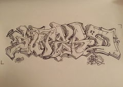 Graffiti Sketch - Photo by ziek