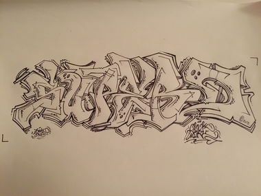 Graffiti Sketch - Photo by ziek