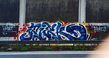 Graffiti Wall - Photo by ziek - ziek, fmc, cks12 (2015)