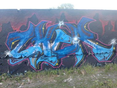 Graffiti Wall - Photo by zker - zker (2012)