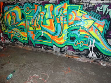 Graffiti Wall - Photo by zodiac