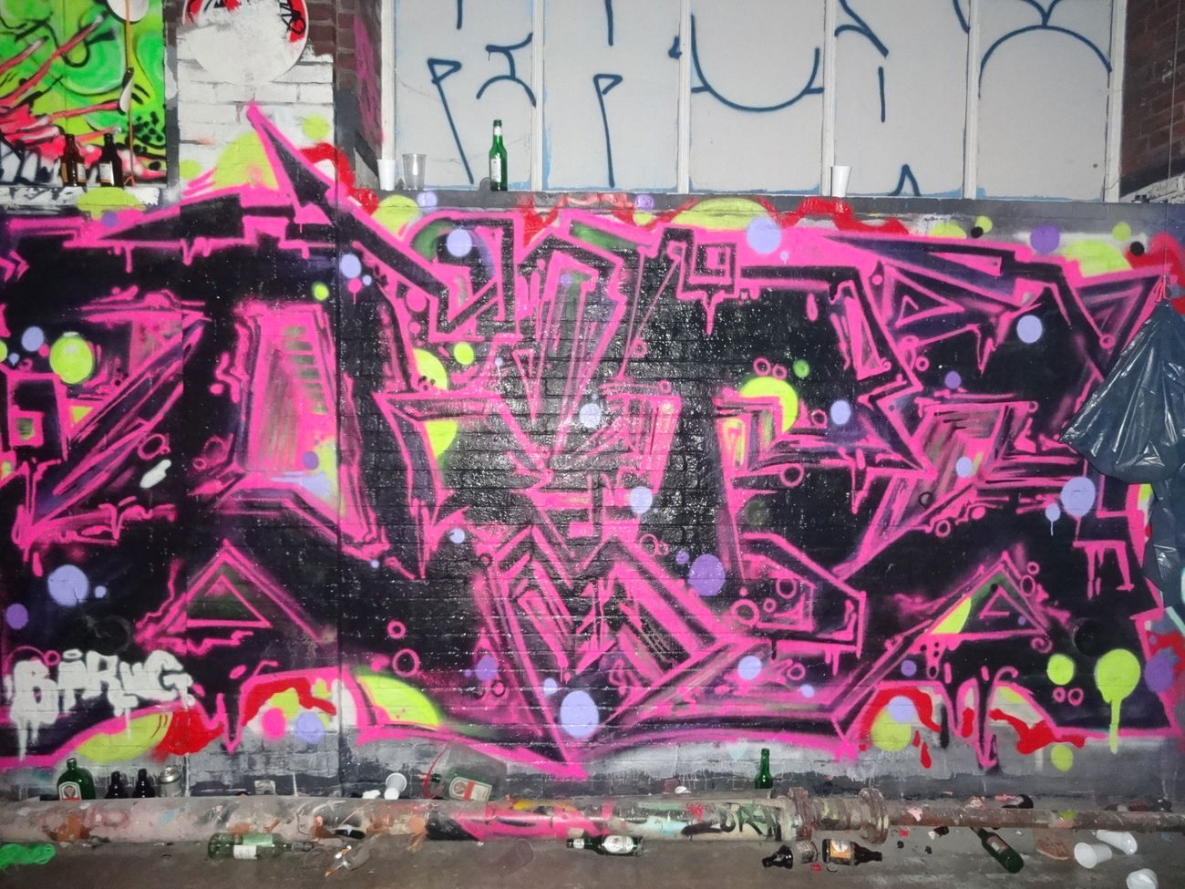 Graffiti Wall - Photo by zodiac