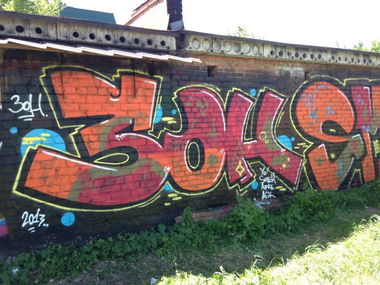 Graffiti Wall in Krasnodar - Photo by zon_one - zon (2013)