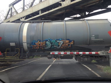 Graffiti Train - Photo by zore - Hobos, fr8d, ruhrpott (2011)