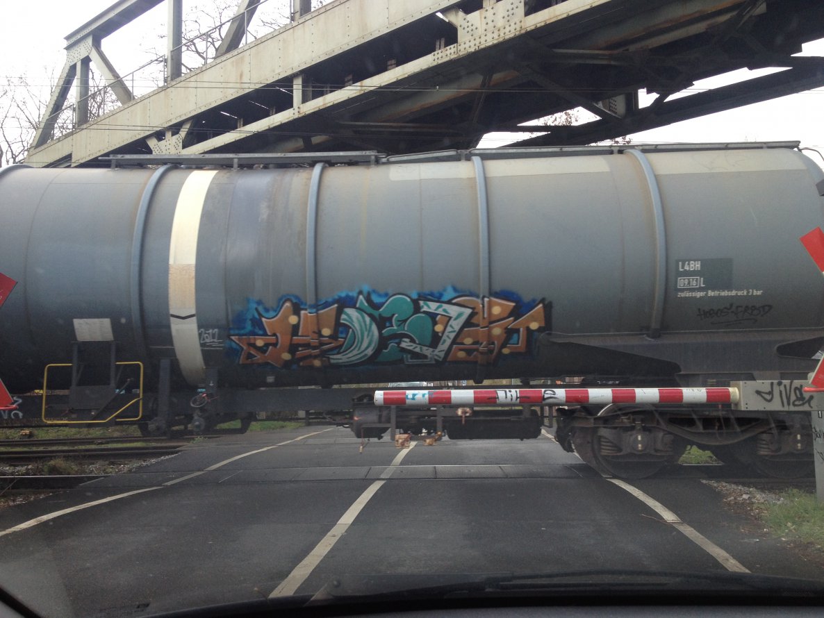 Graffiti Train - Photo by zore - Hobos, fr8d, ruhrpott (2011)