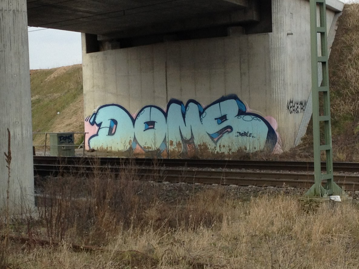 Graffiti Wall - Photo by zore - Doms, Venlo, Double