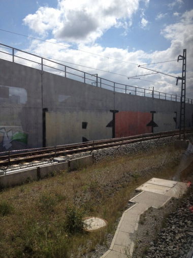 Graffiti Wall - Photo by zore - rcs, radicals, leipzig