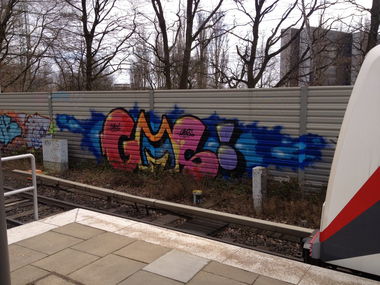 Graffiti Wall - Photo by zore - gms, hamburg (2010)