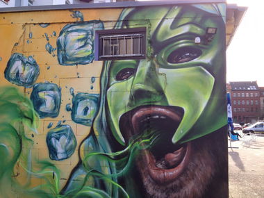 Graffiti Wall - Photo by zore - marteria, marsimoto, halle (2013)