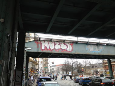 Graffiti Wall - Photo by zore - mozes, moses, 1up