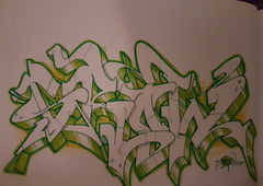 Graffiti Wall - Photo by zwolli - GROW, STEGA, BATTLE