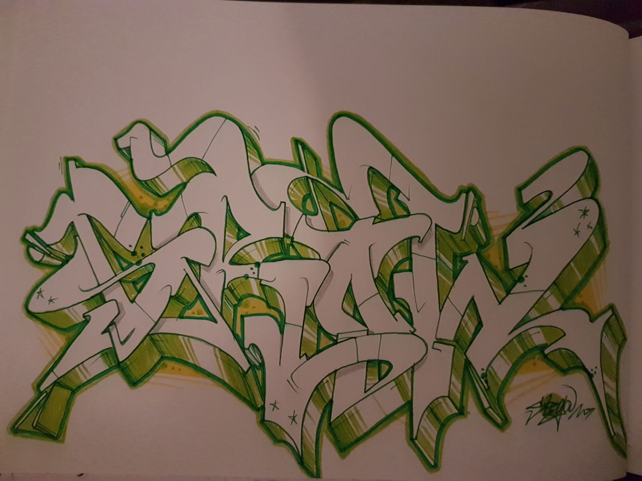 Graffiti Wall - Photo by zwolli - GROW, STEGA, BATTLE