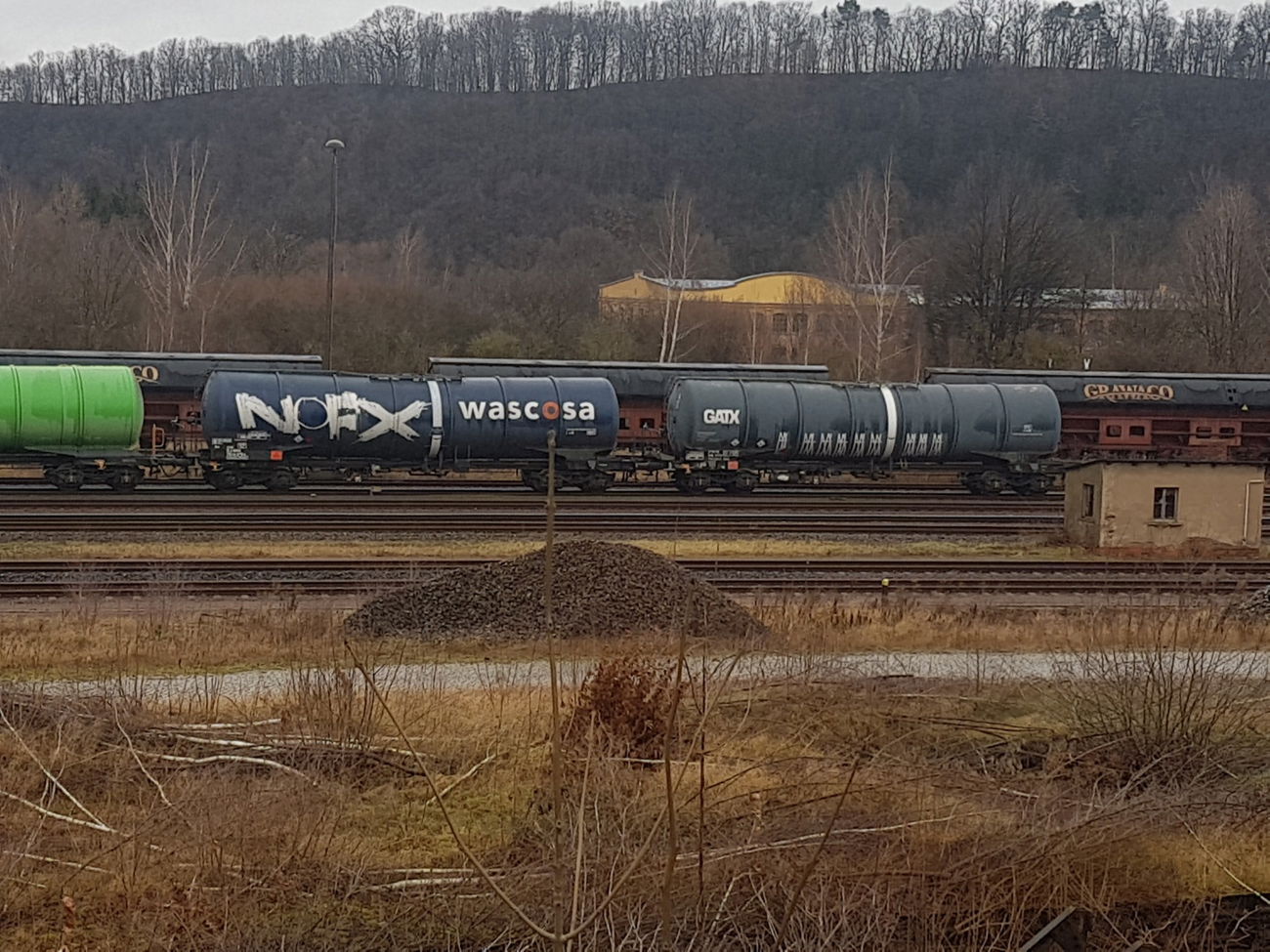 Graffiti Train - Photo by zwolli - NOFX