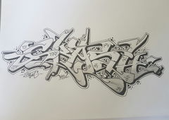 Graffiti Wall - Photo by zwolli - Crash, battle, Stega