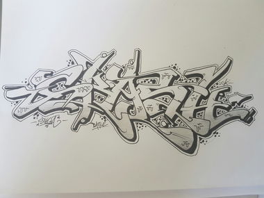 Graffiti Wall - Photo by zwolli - Crash, battle, Stega