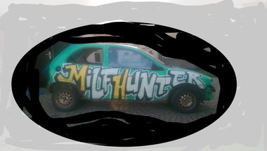 Graffiti Artwork - Photo by zwolli - milfhunter, car