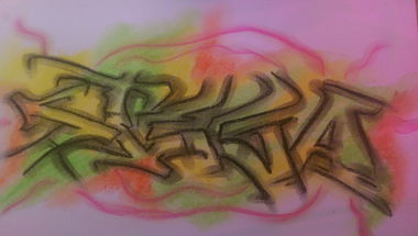 Graffiti Sketch - Photo by zwolli - stega, so, high
