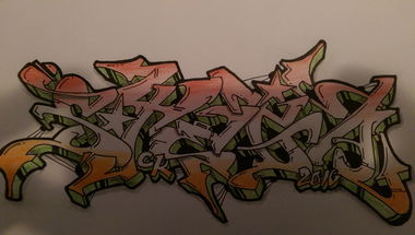 Graffiti Sketch - Photo by zwolli - stega, ck, 2016