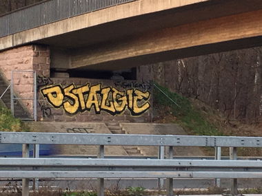 Graffiti Wall - Photo by zwolli - ostalgie, fighters, 2015 (2015)